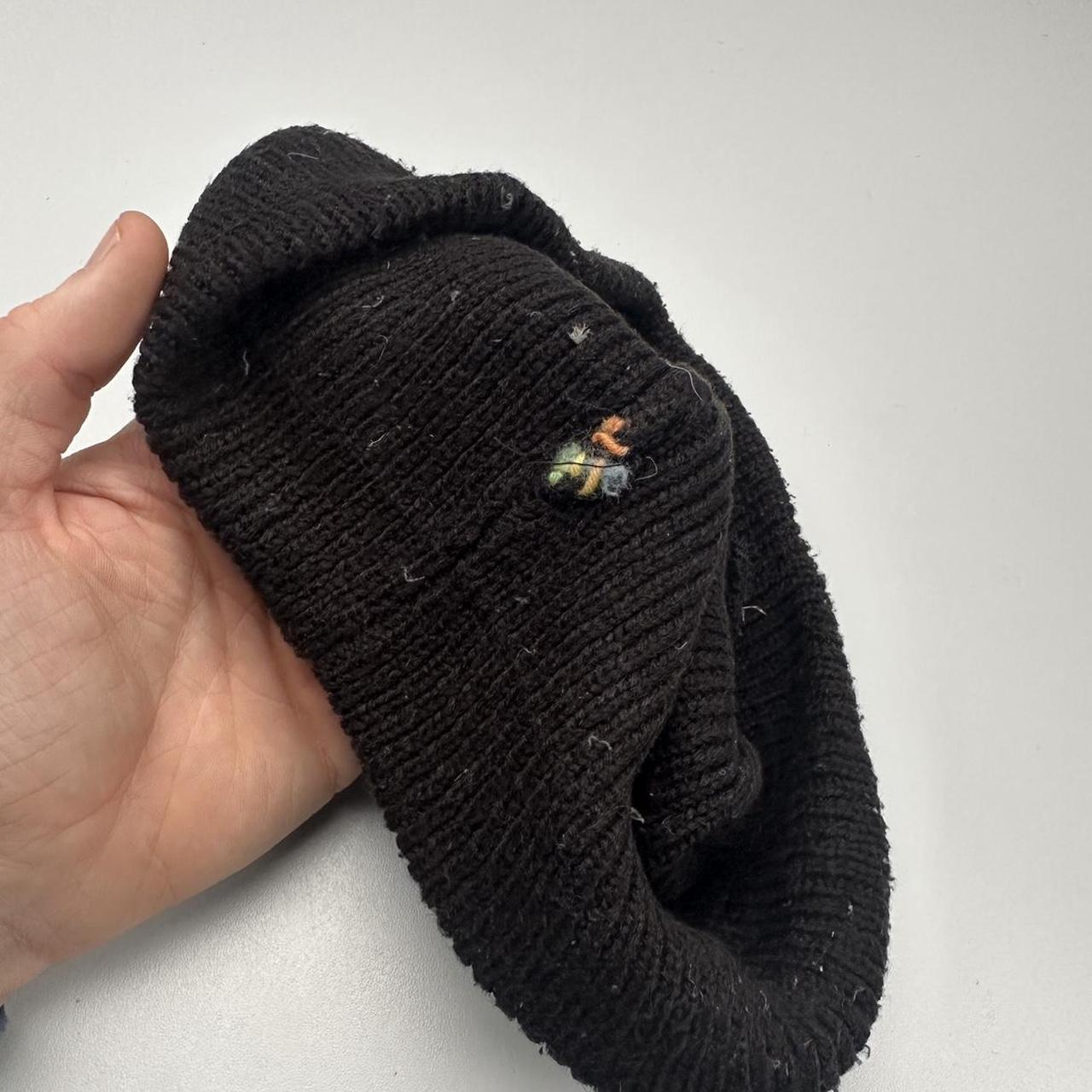 Adidas 2000s vintage Surfwear Skater embroidered logo beanie hat