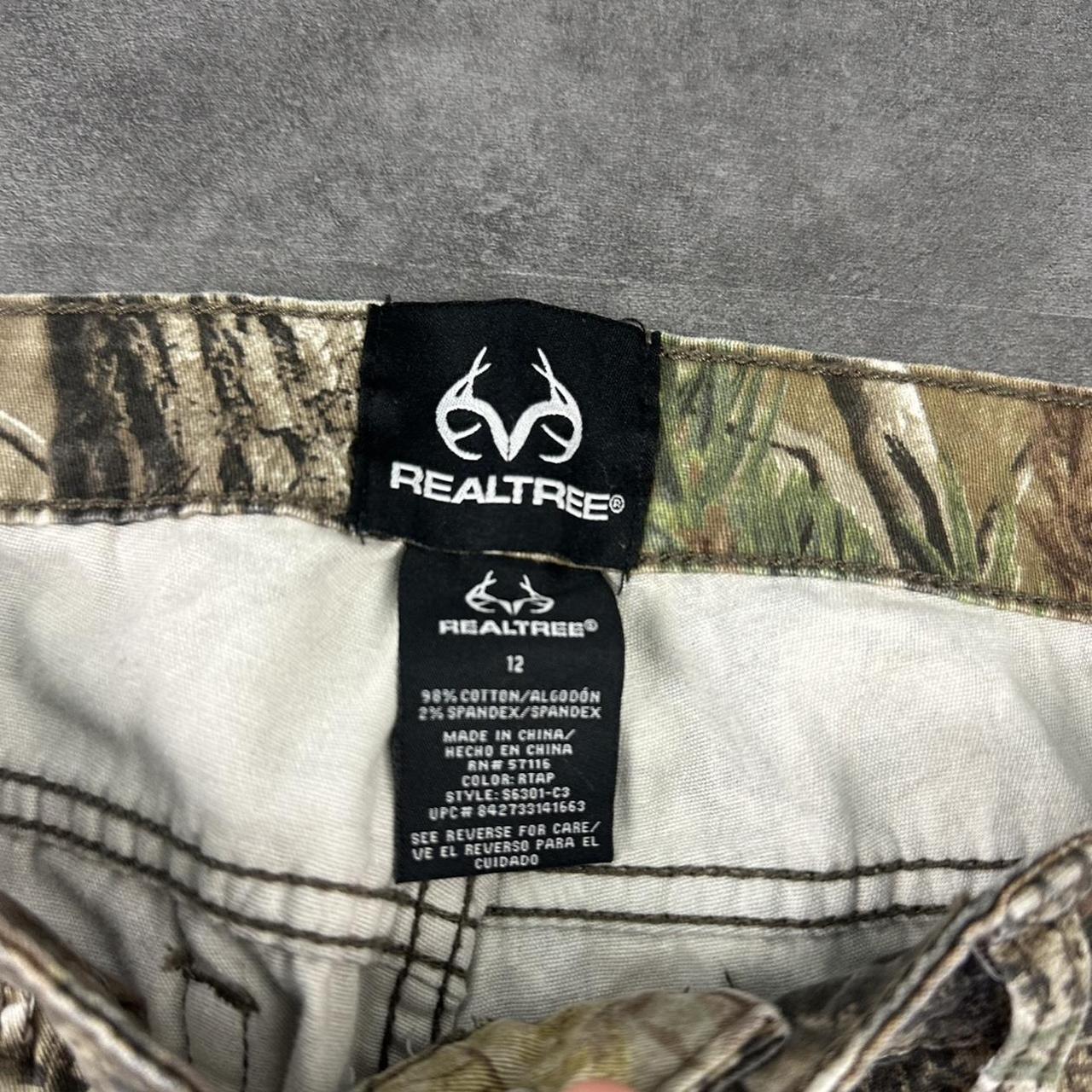 Realtree camo Mossy oak 2000s dungaree workwear cargo trousers