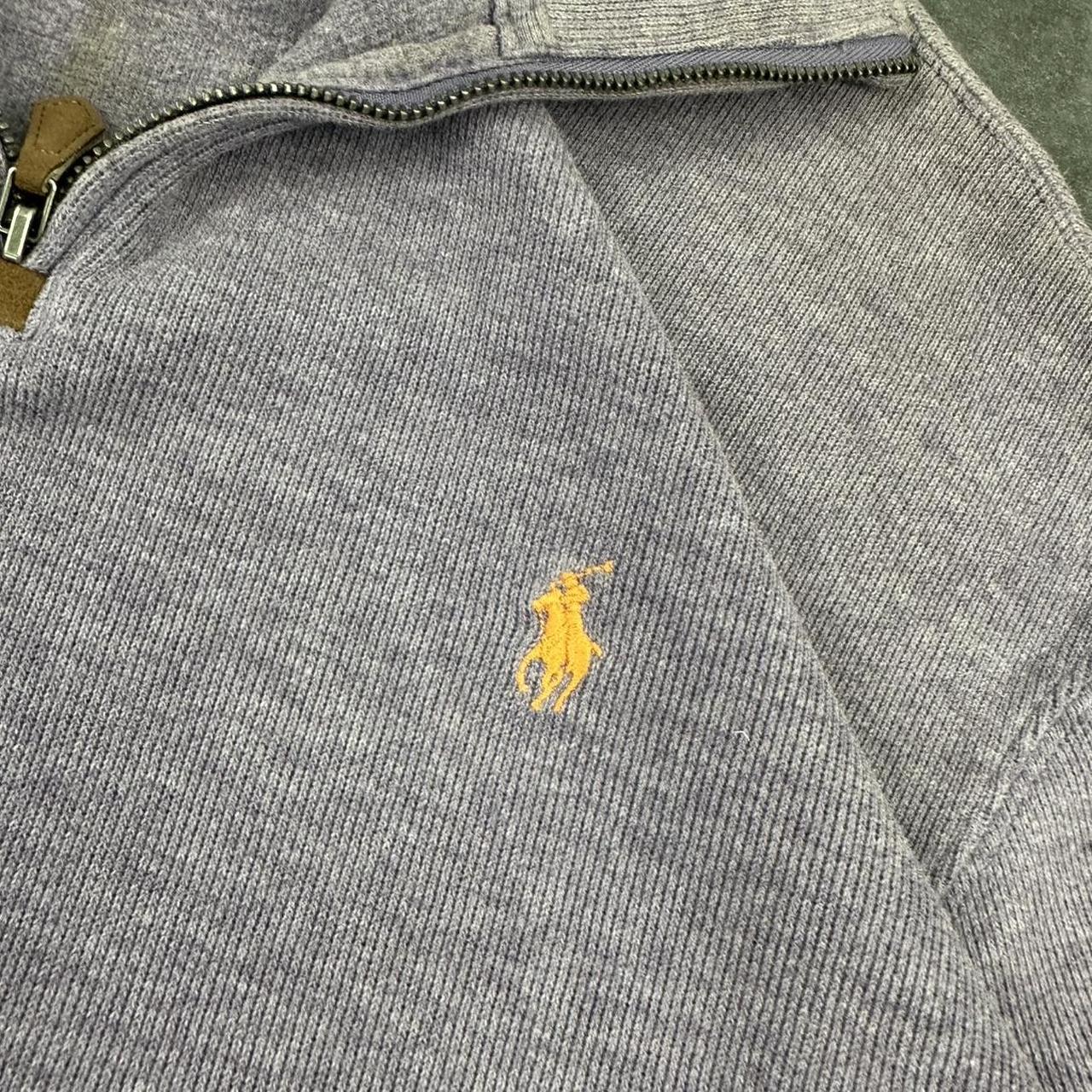 Polo Ralph Lauren 90s chunky knit pullover knit 1/4 zip jumper