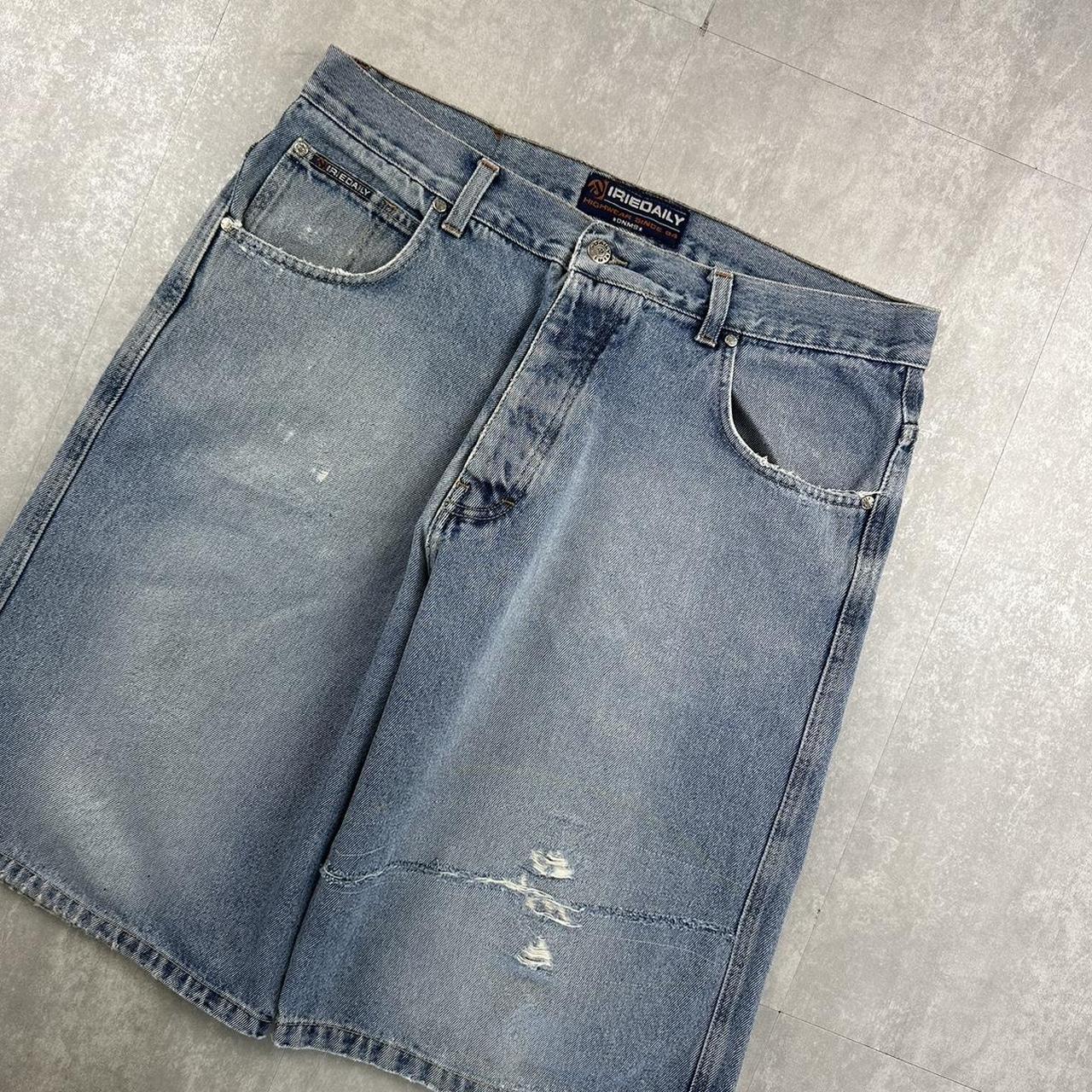 Irie daily Japanese style 2000s spellout carpenter style skate jorts