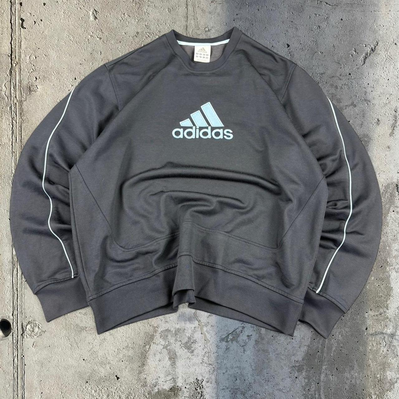 Vintage Adidas 90s spellout embroidered big spellout sweatshirt