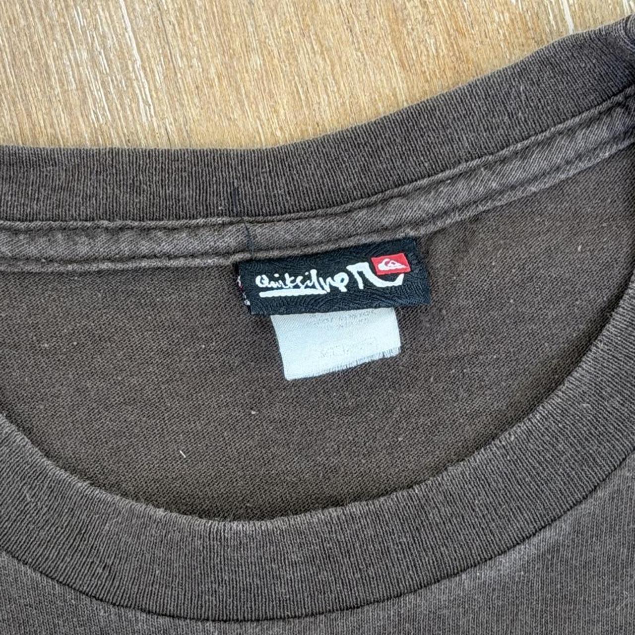 Quiksilver Surfwear brown Y2K T-Shirt