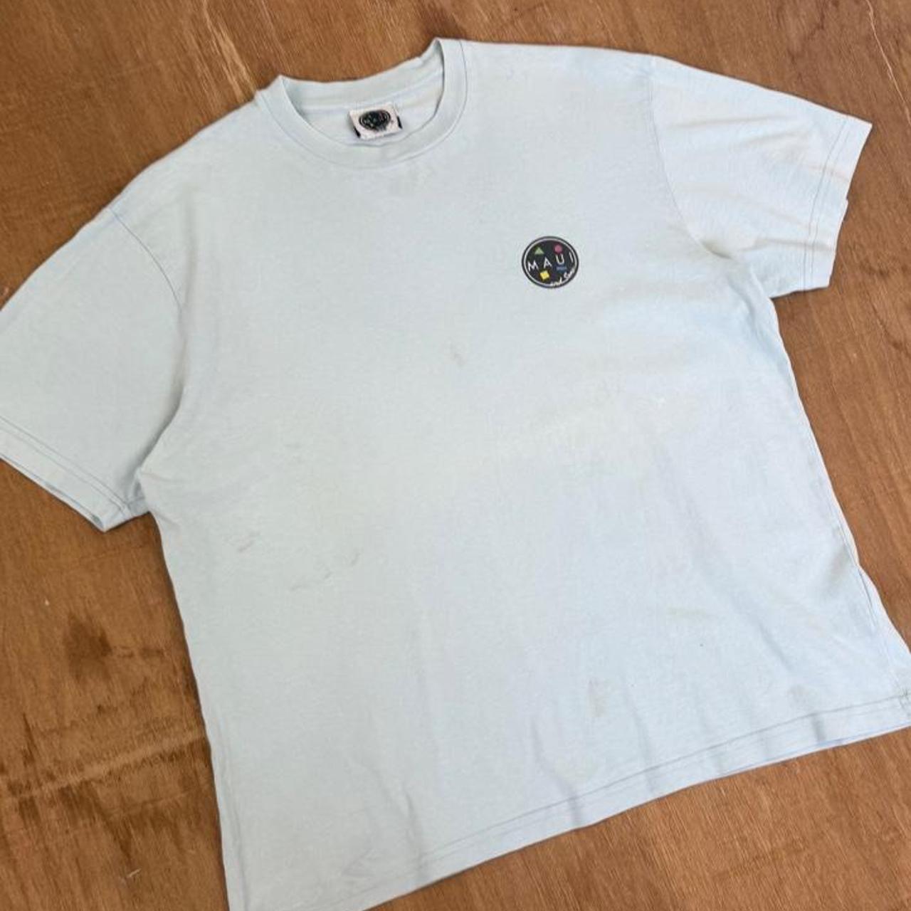 Maui & Sons Surfwear light blue Y2K T-Shirt