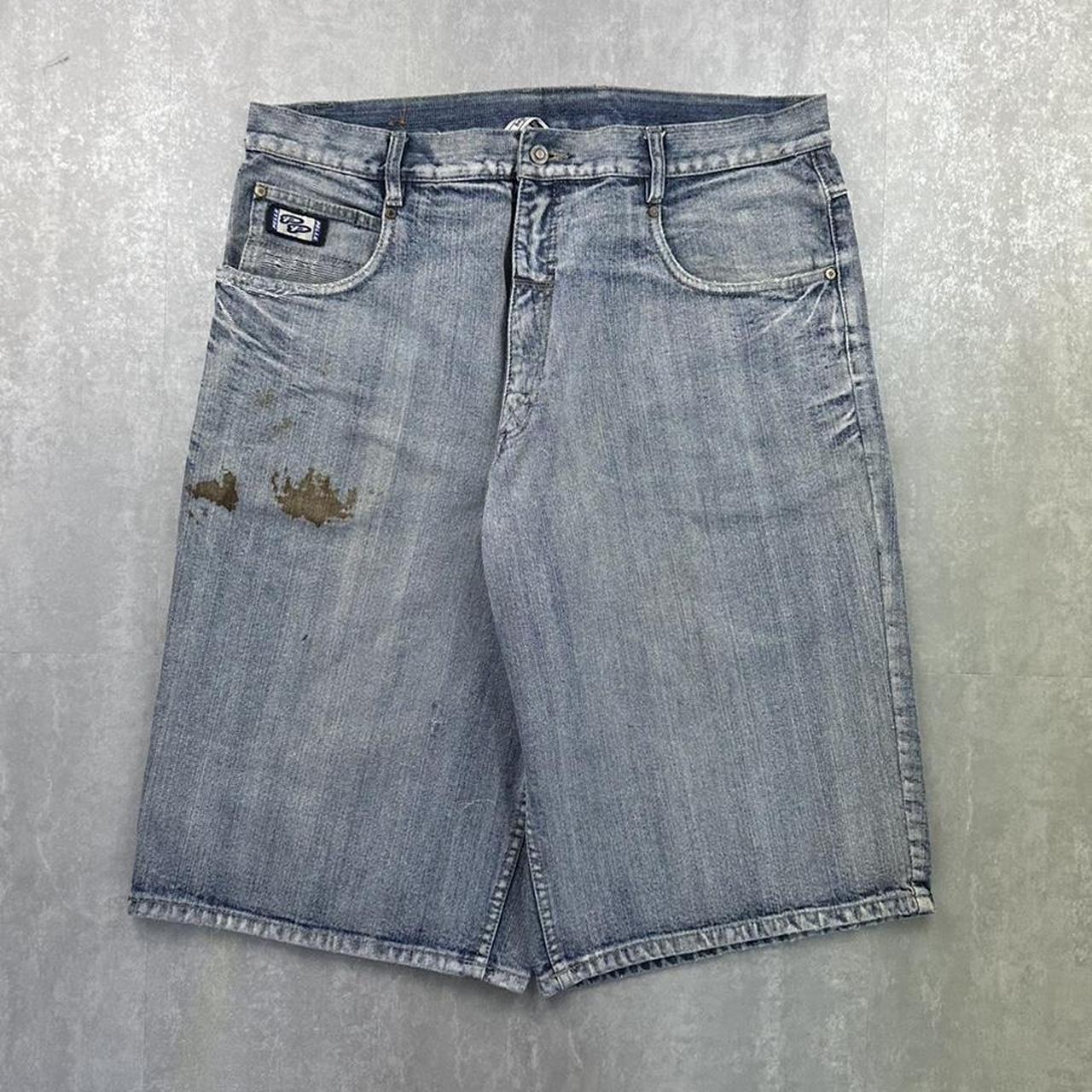 Pelle pelle Japanese style 2000s spellout carpenter style jorts