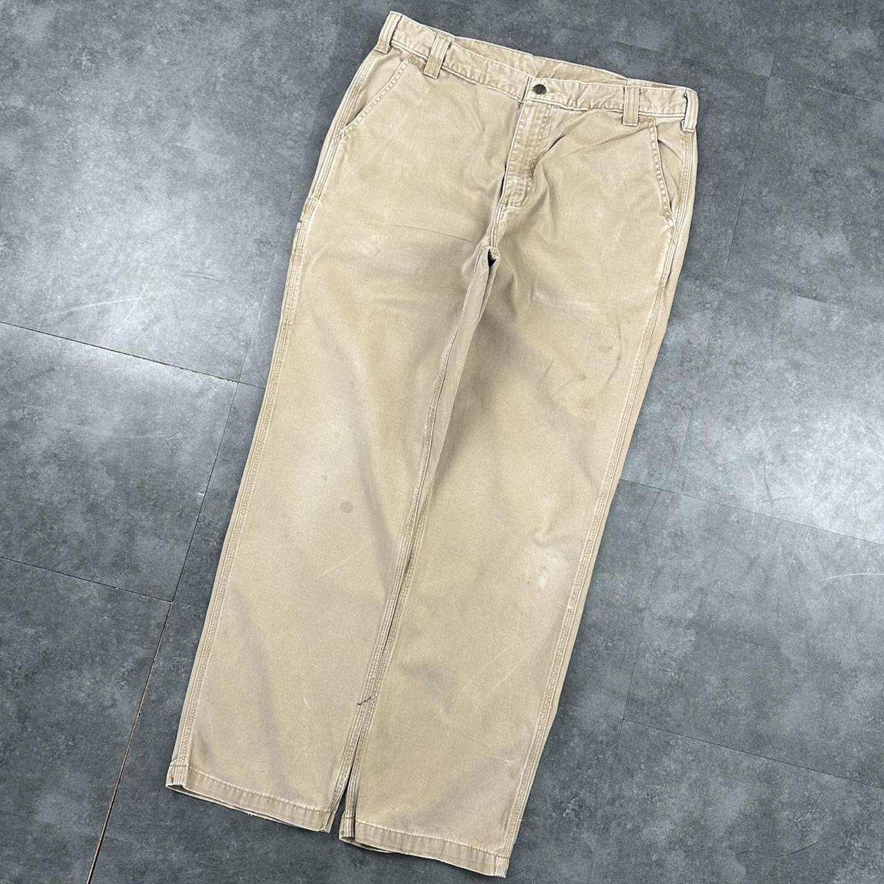 Carhartt 2000s dungaree workwear comfort fit cargo trousers