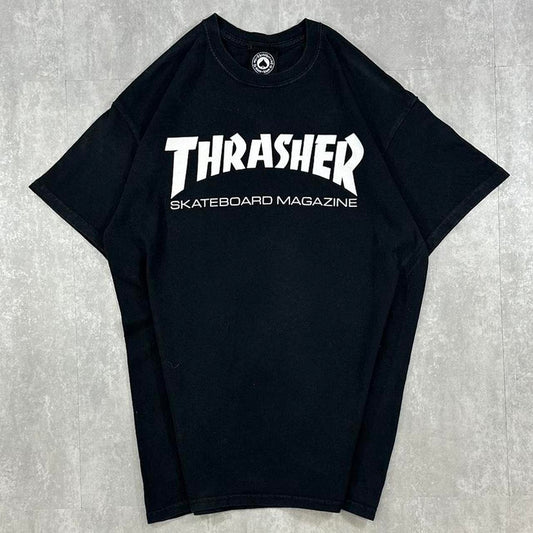 2000s Black Thrasher shirt