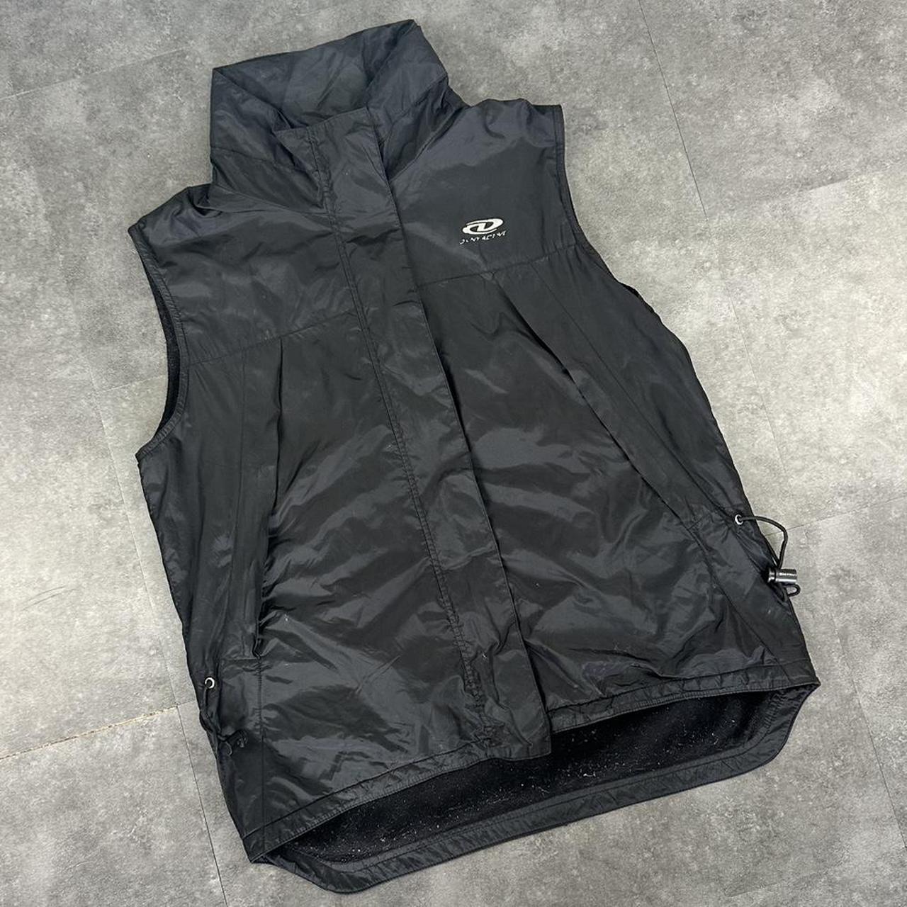 DKNY Vintage 90s zip up waterproof gilet Jacket
