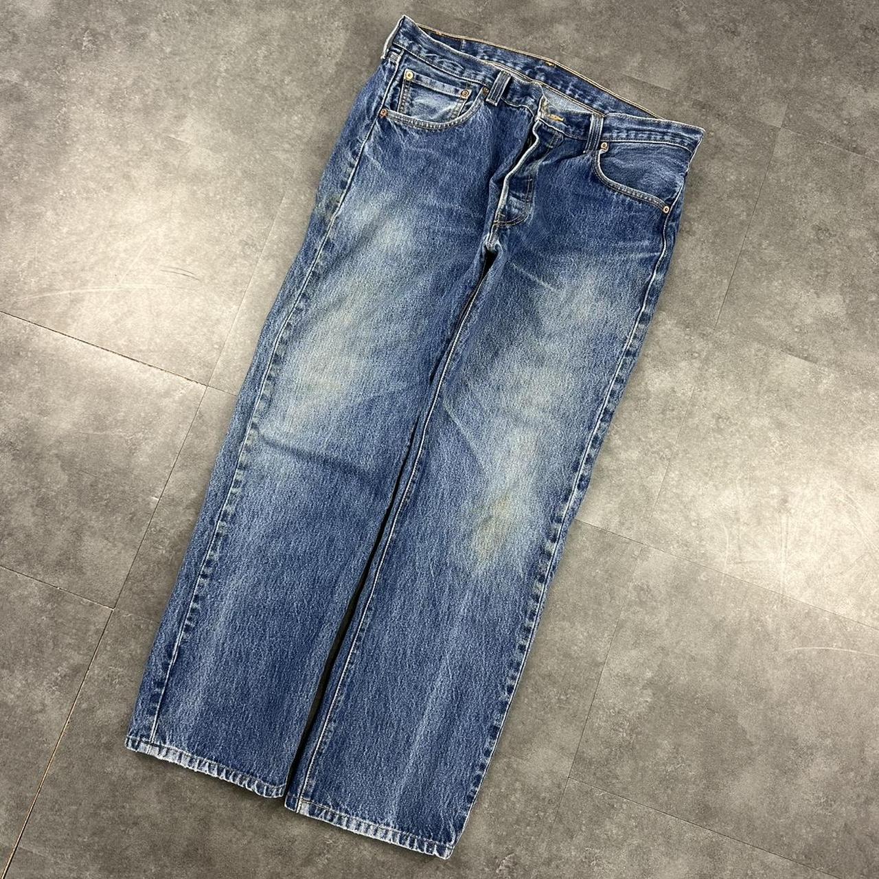 Levi’s 501 straight relaxed fit baggy jeans