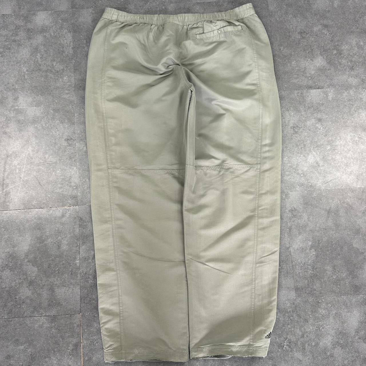 Adidas 2000s baggy vintage sportswear adjustable track pants
