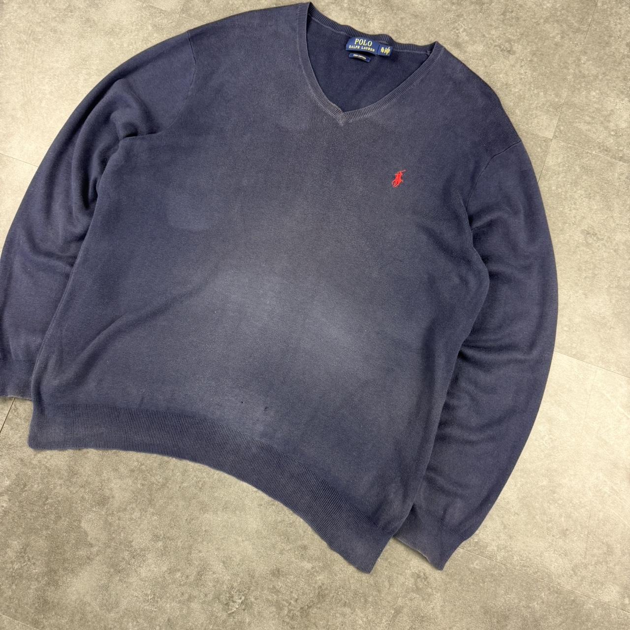 Polo Ralph Lauren 2000’s v neck knit jumper