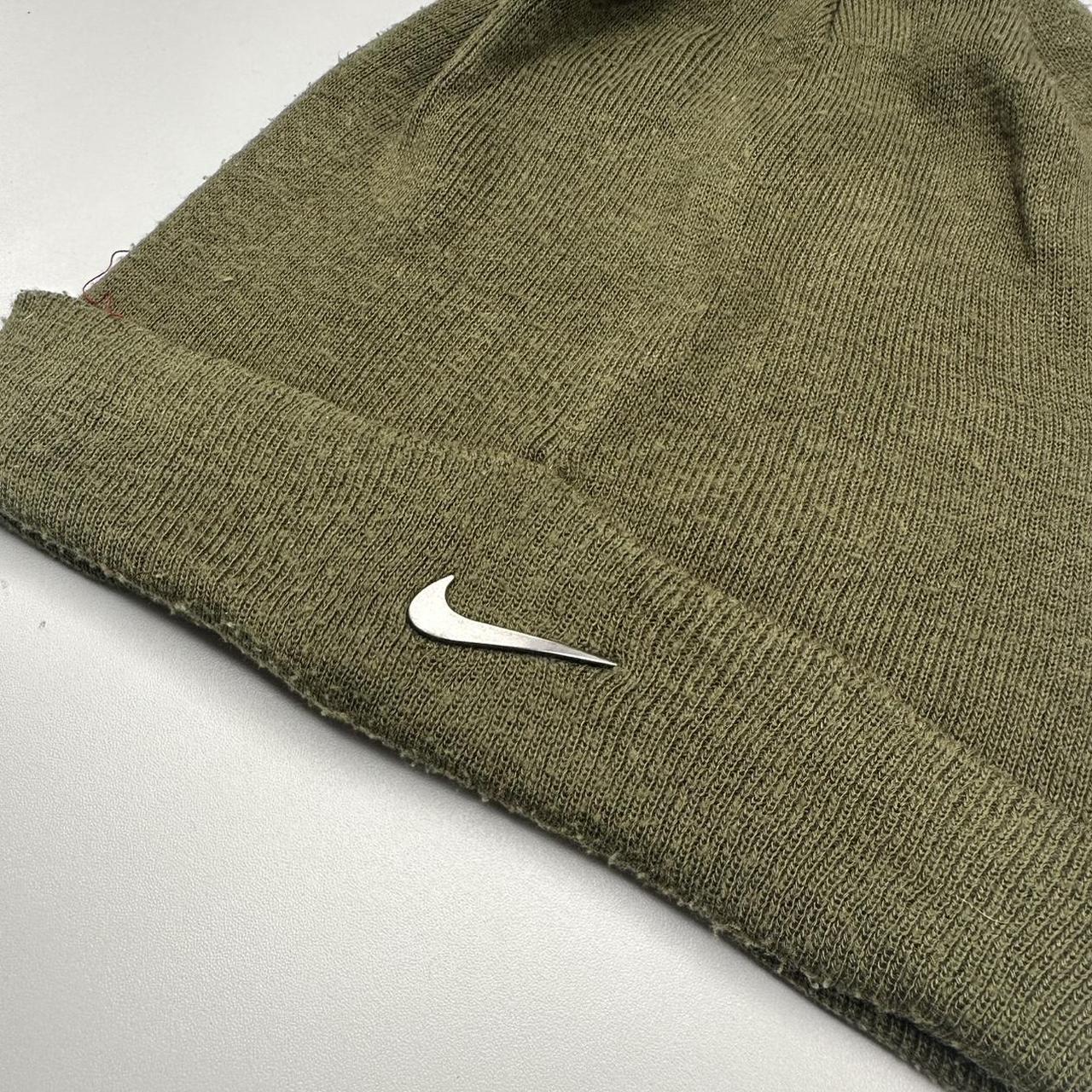 Nike 2000s vintage Surfwear Skater embroidered logo beanie hat