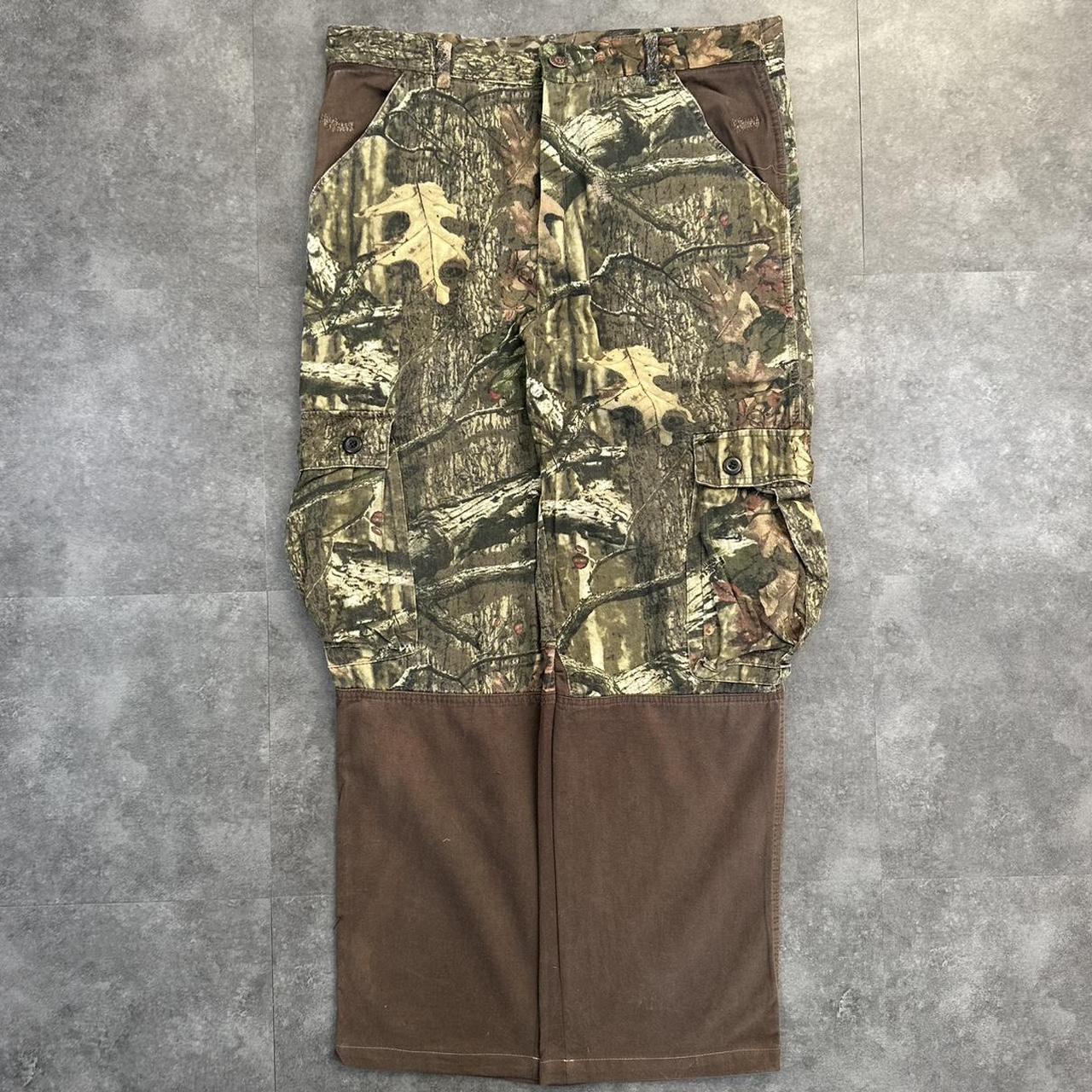 Realtree camo Mossy oak 2000s dungaree workwear cargo trousers