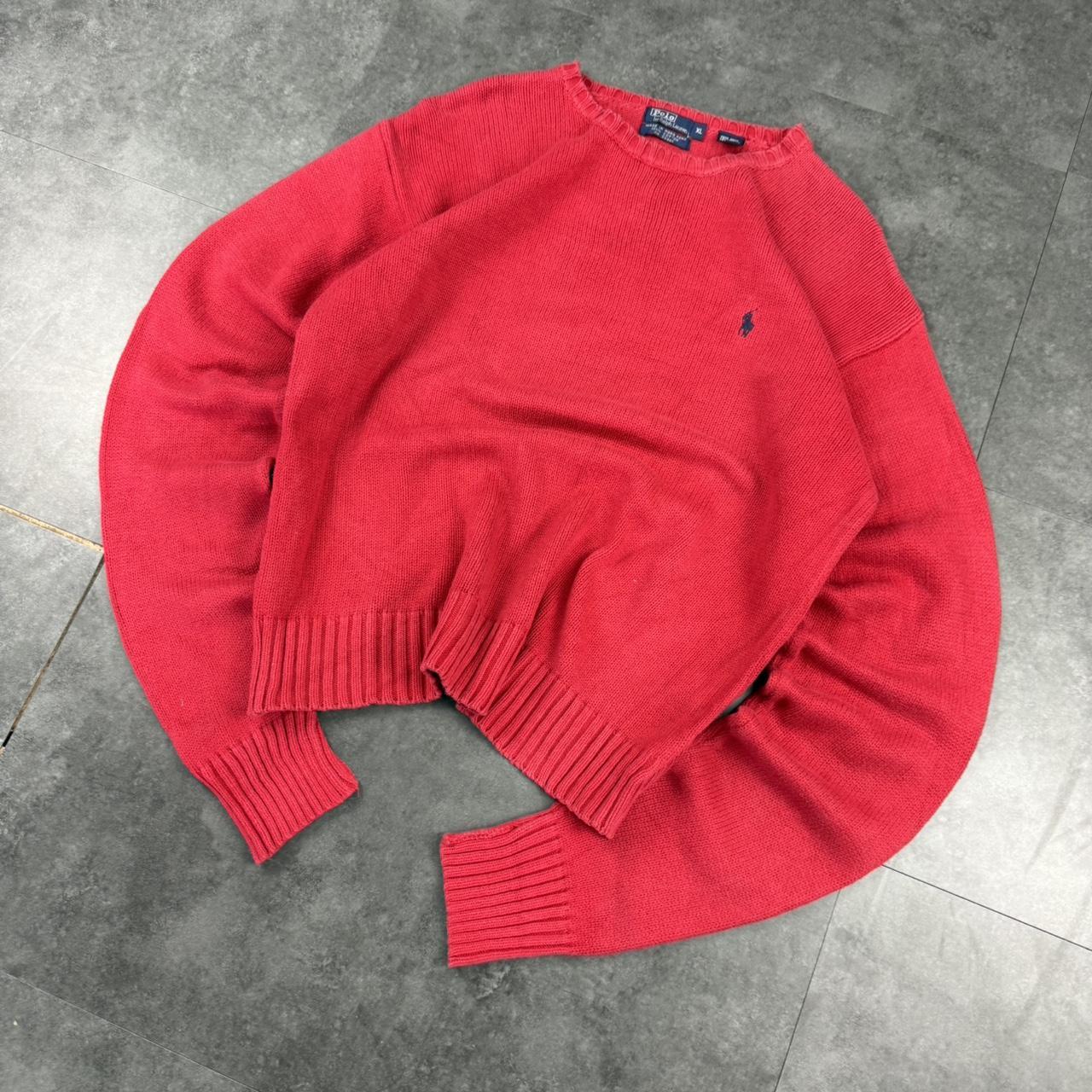 Polo Ralph Lauren 90s chunky knit heavyweight fisherman’s jumper