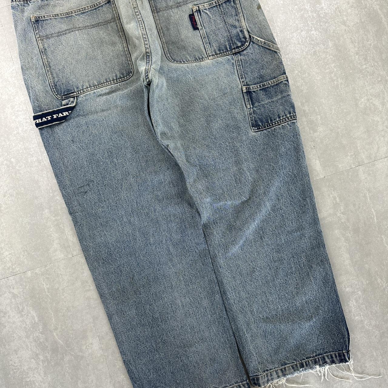 Phat Farm grunge jeans 2000s spellout carpenter jeans