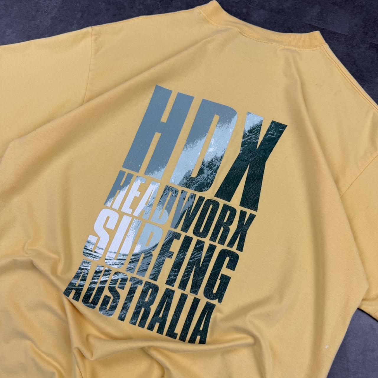 Headworx 2000s Surfwear hiphop big print streetwear T shirt