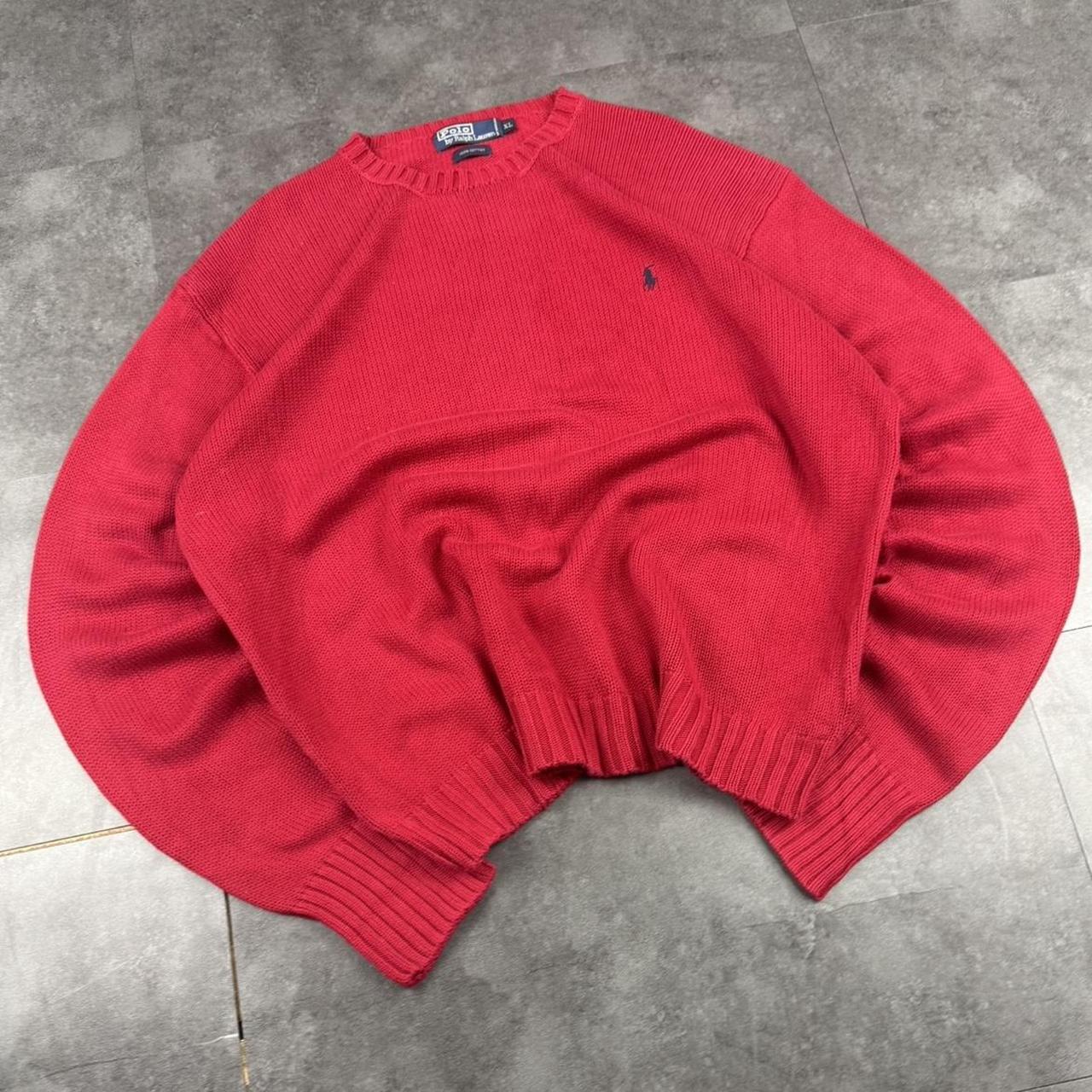Polo Ralph Lauren 90s chunky knit heavyweight fisherman’s jumper