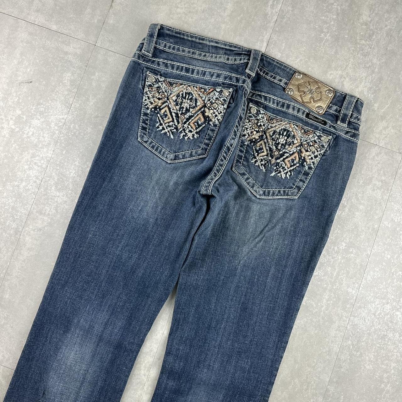 Miss Me 2000s flare fit y2k denim jeans