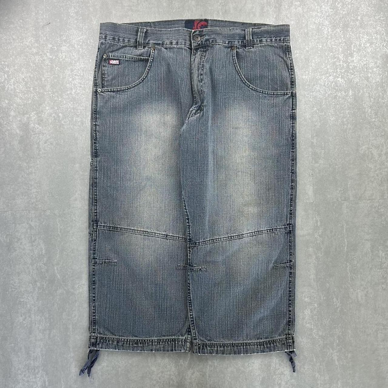 Mecca Japanese style 2000s spellout carpenter style jorts