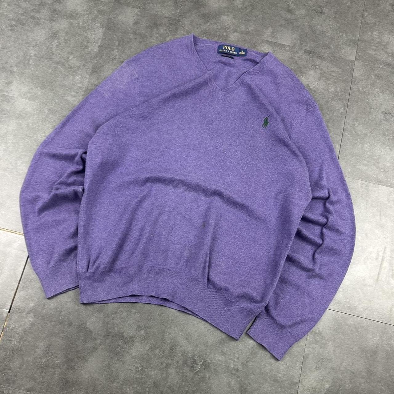 Polo Ralph Lauren 90s v neck knit pullover jumper