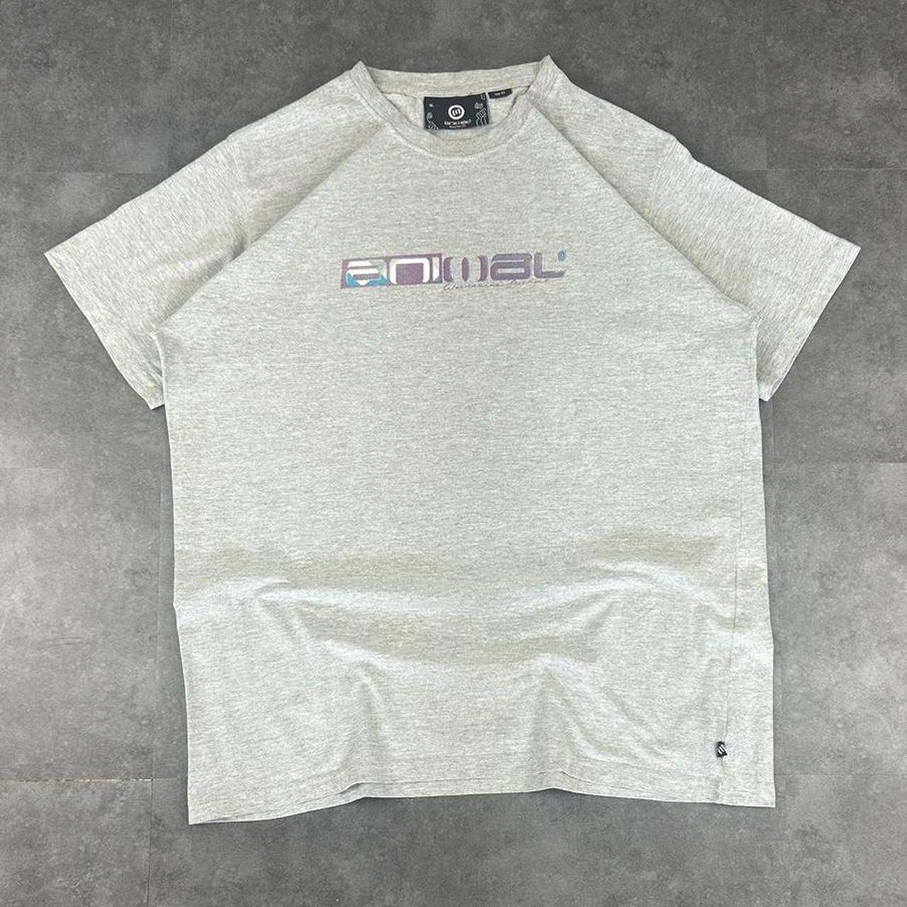 Animal 2000s Print graphic logo T shirt