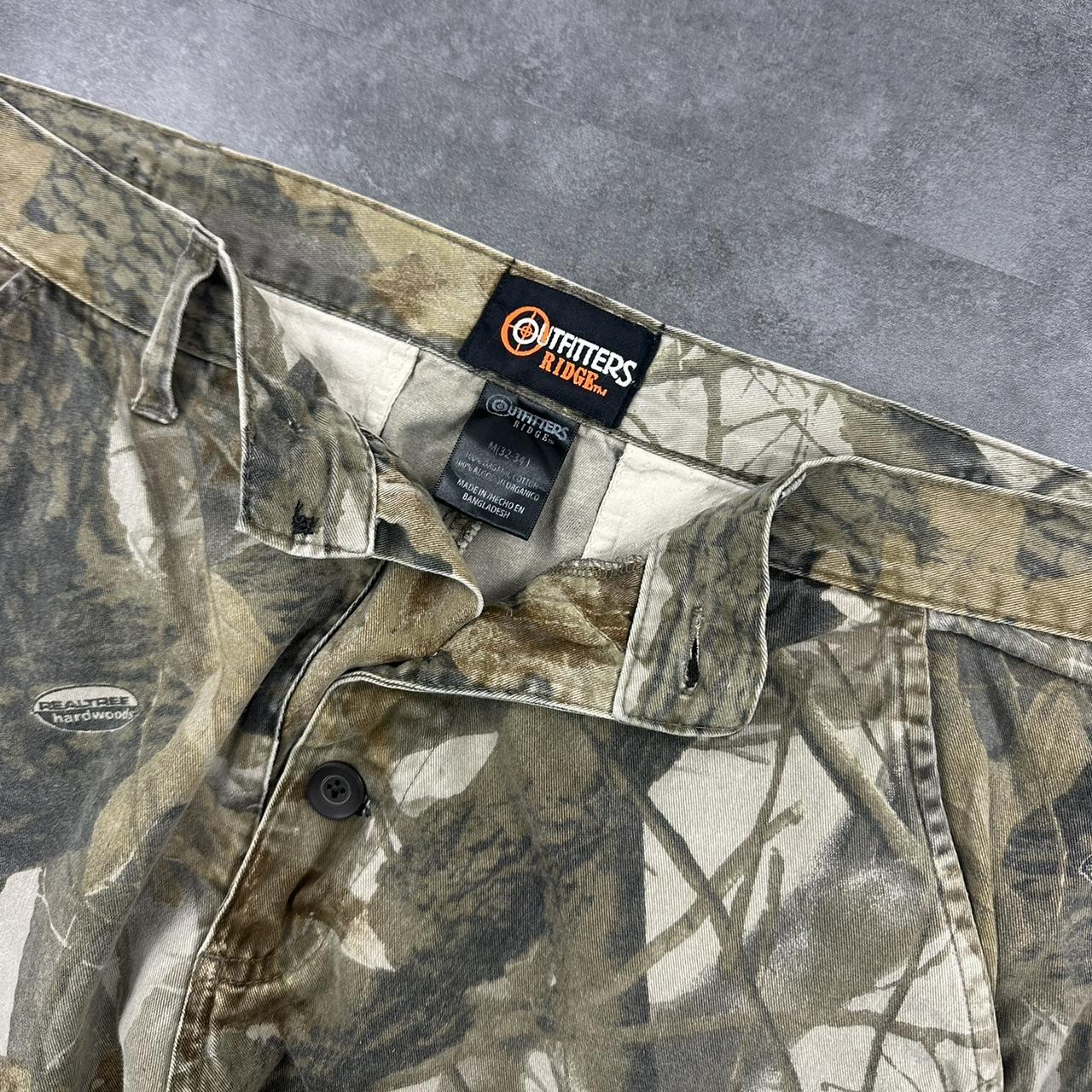 Realtree camo Mossy oak 2000s dungaree workwear cargo trousers