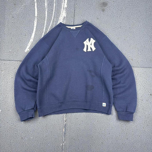 Russell athletic X Yankee embroidered Baseball sweatshirt