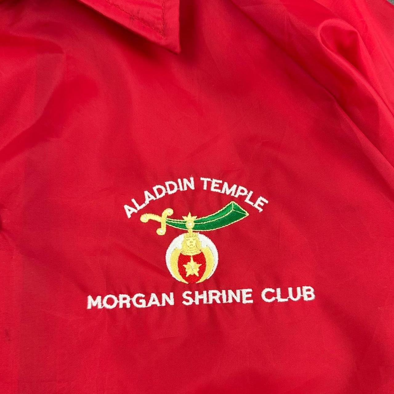 Nylons Vintage 2000s Zip up lightweight Morgan Shrine Club windbreaker Coach jacket