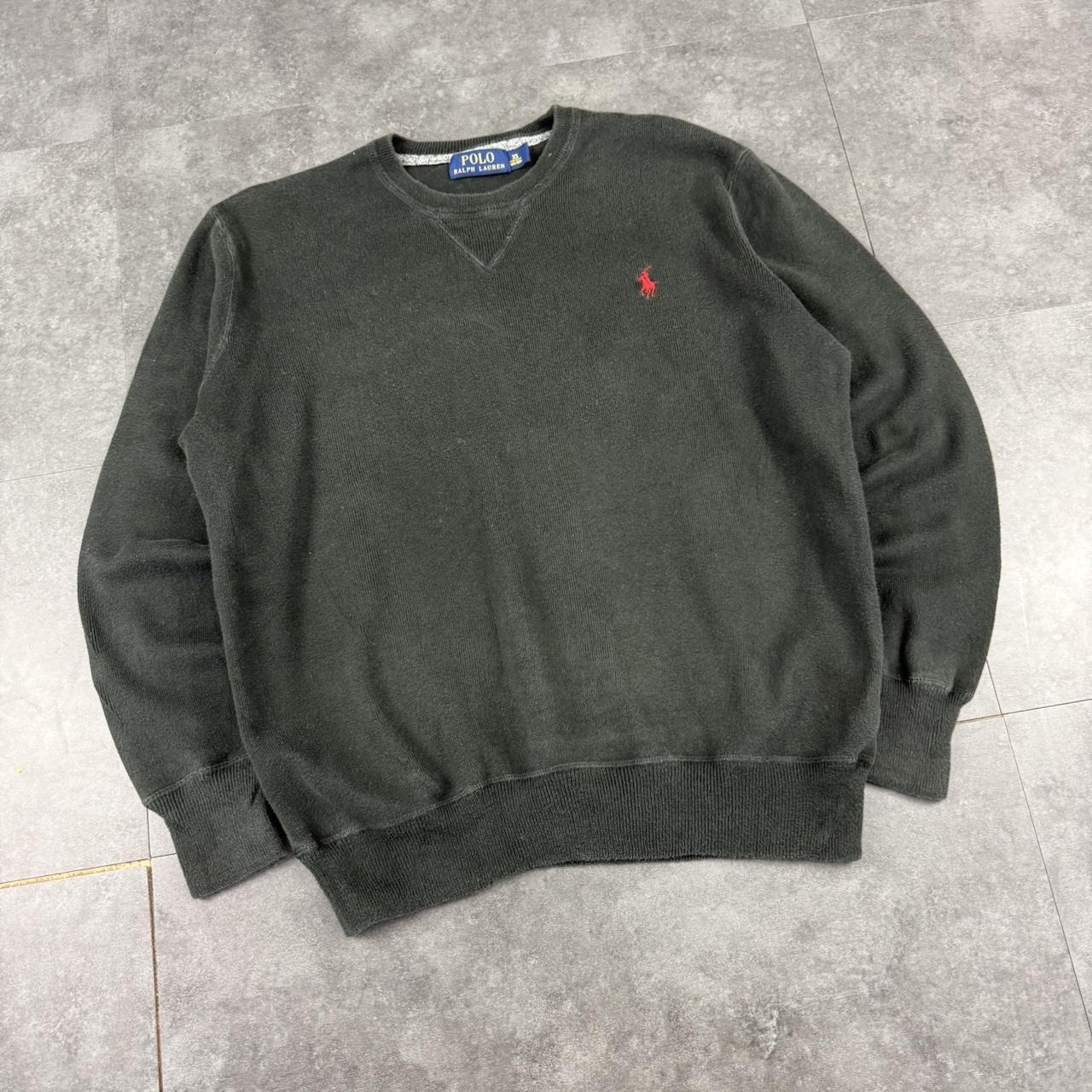 Polo Ralph Lauren 90s chunky knit round neck jumper