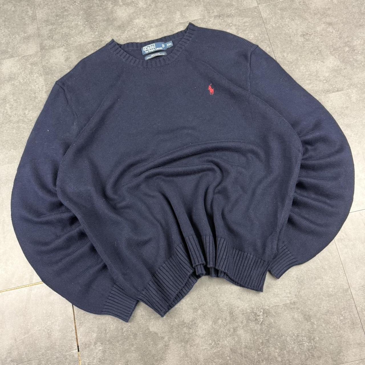 Polo Ralph Lauren 90s super chunky knit heavyweight fisherman’s jumper