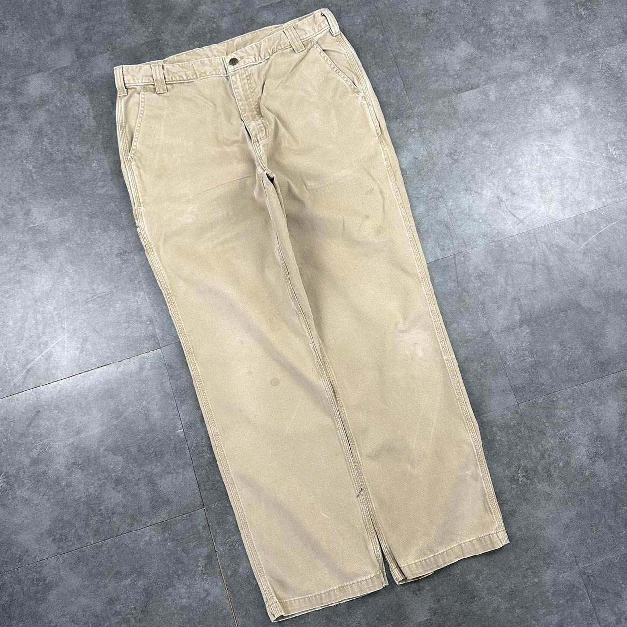 Carhartt 2000s dungaree workwear comfort fit cargo trousers