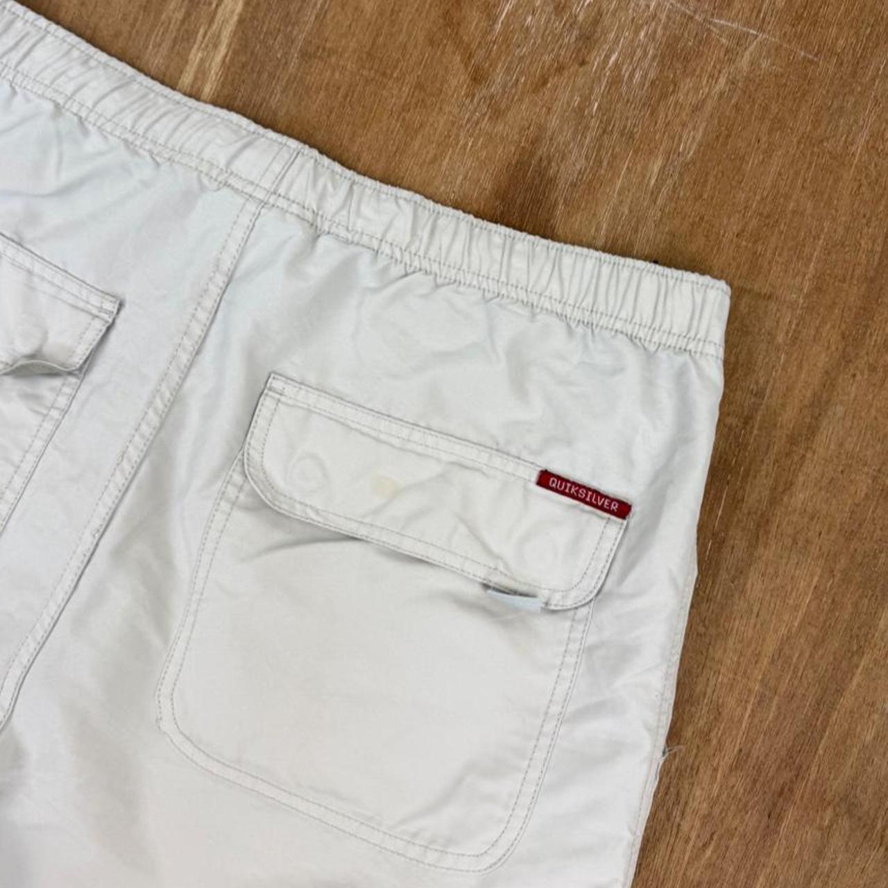 Quiksilver 2003 surf event surfwear Y2K swim board shorts