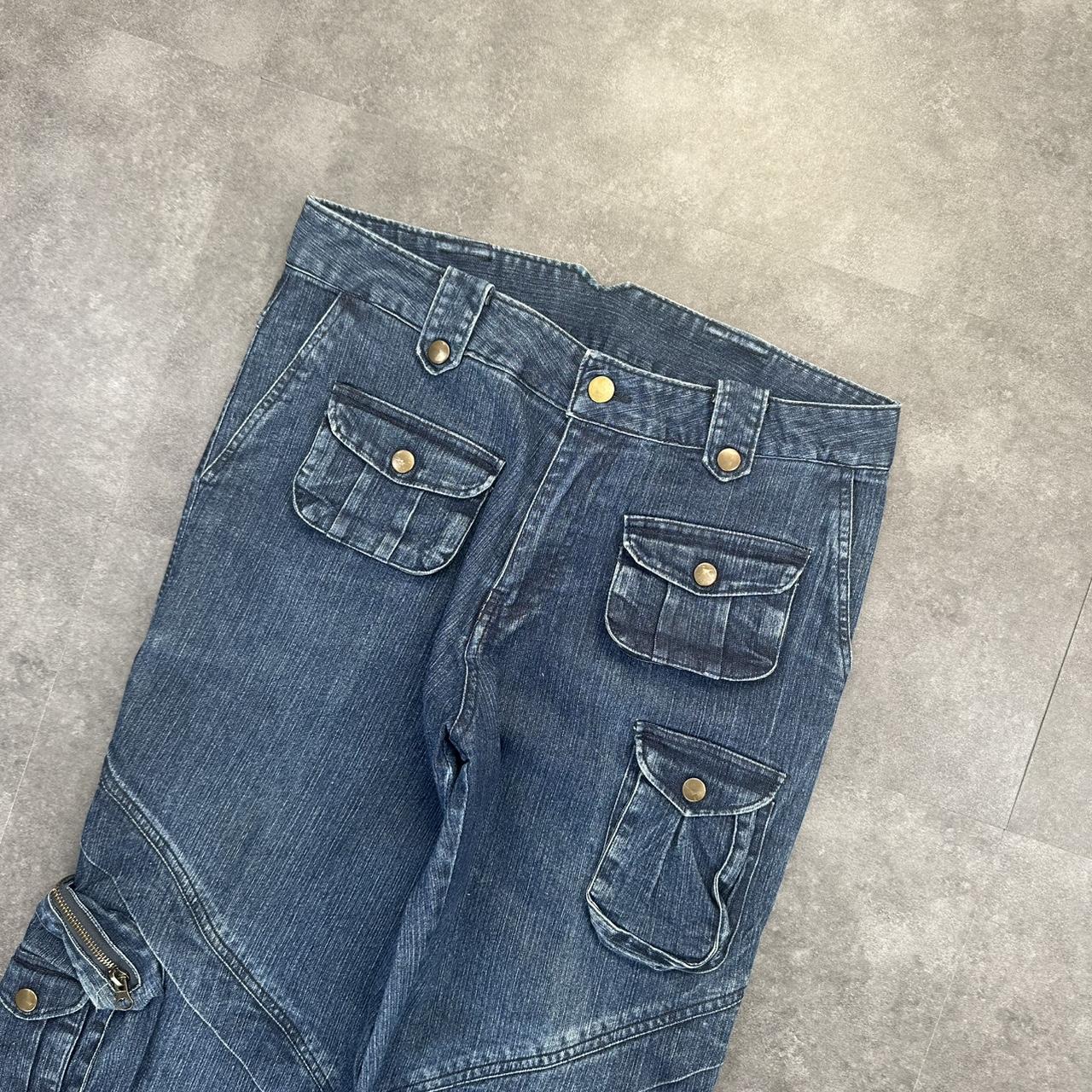 Japanese style hiphop 2000s jeans