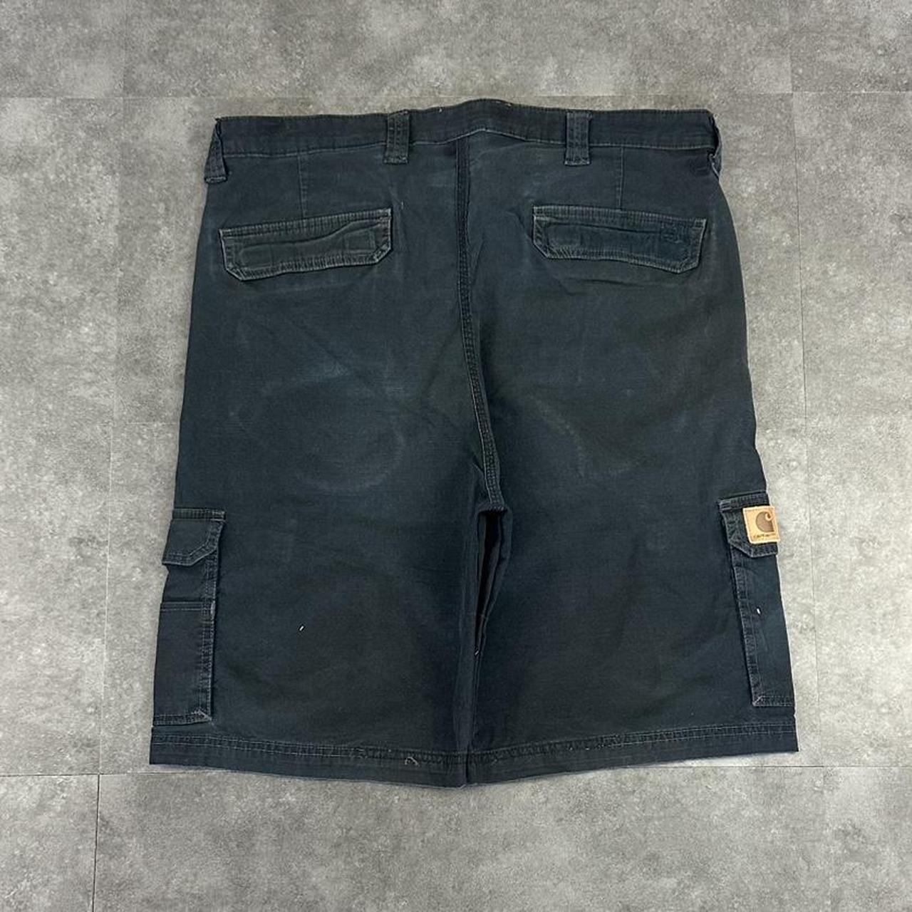 Carhartt 2000s dungaree workwear comfort fit cargo shorts