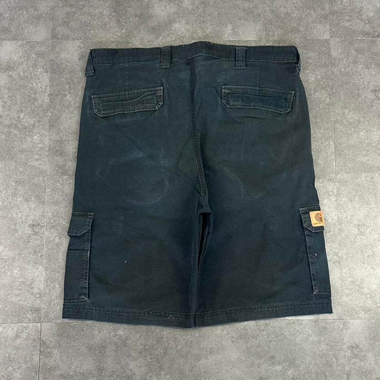 Carhartt 2000s dungaree workwear comfort fit cargo shorts