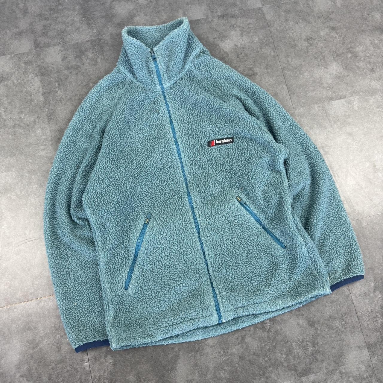Berghaus 2000s fleece pile zip Sherpa fleece
