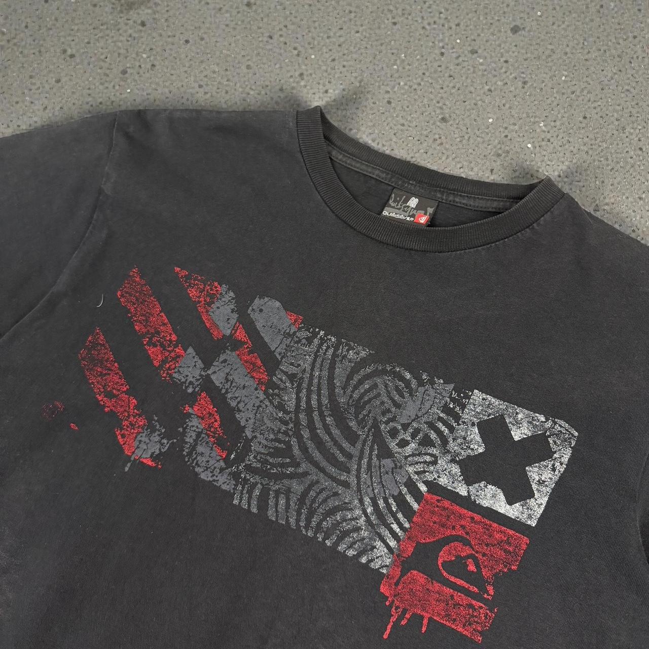Quiksilver Vintage Y2K Surfwear logo box T-Shirt