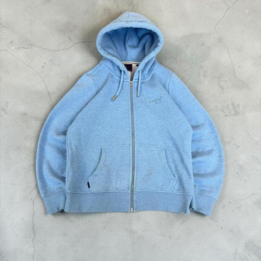 Superdry vintage Y2K 2000s zip hoodie