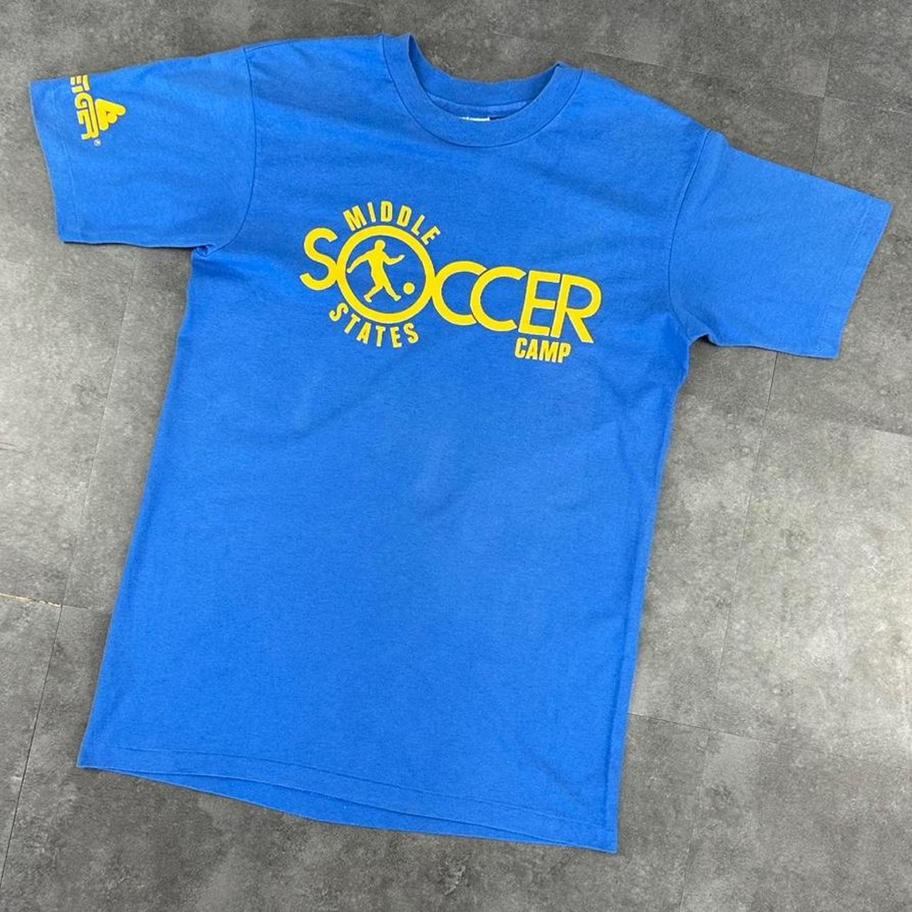 Hanes 2000s Soccer camp Print graphic T shirt