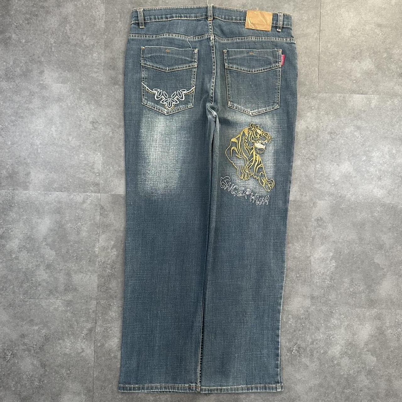 Japanese style hiphop 2000s jeans