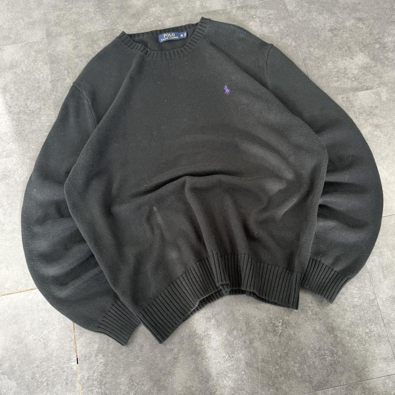 Polo Ralph Lauren 90s chunky knit heavyweight round neck jumper