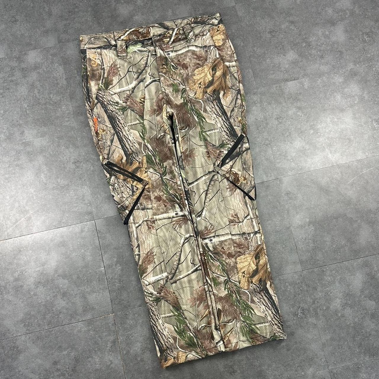 Realtree camo Mossy oak 2000s dungaree workwear cargo trousers