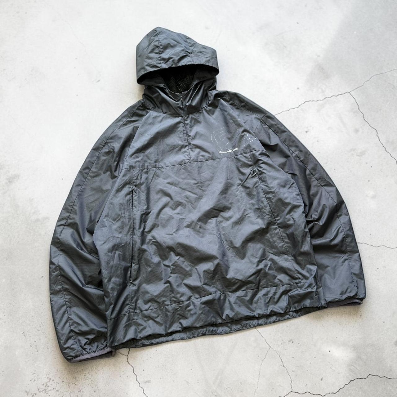 Billabong Vintage Y2K 2000s Surfwear windbreaker 1/4 zip jacket