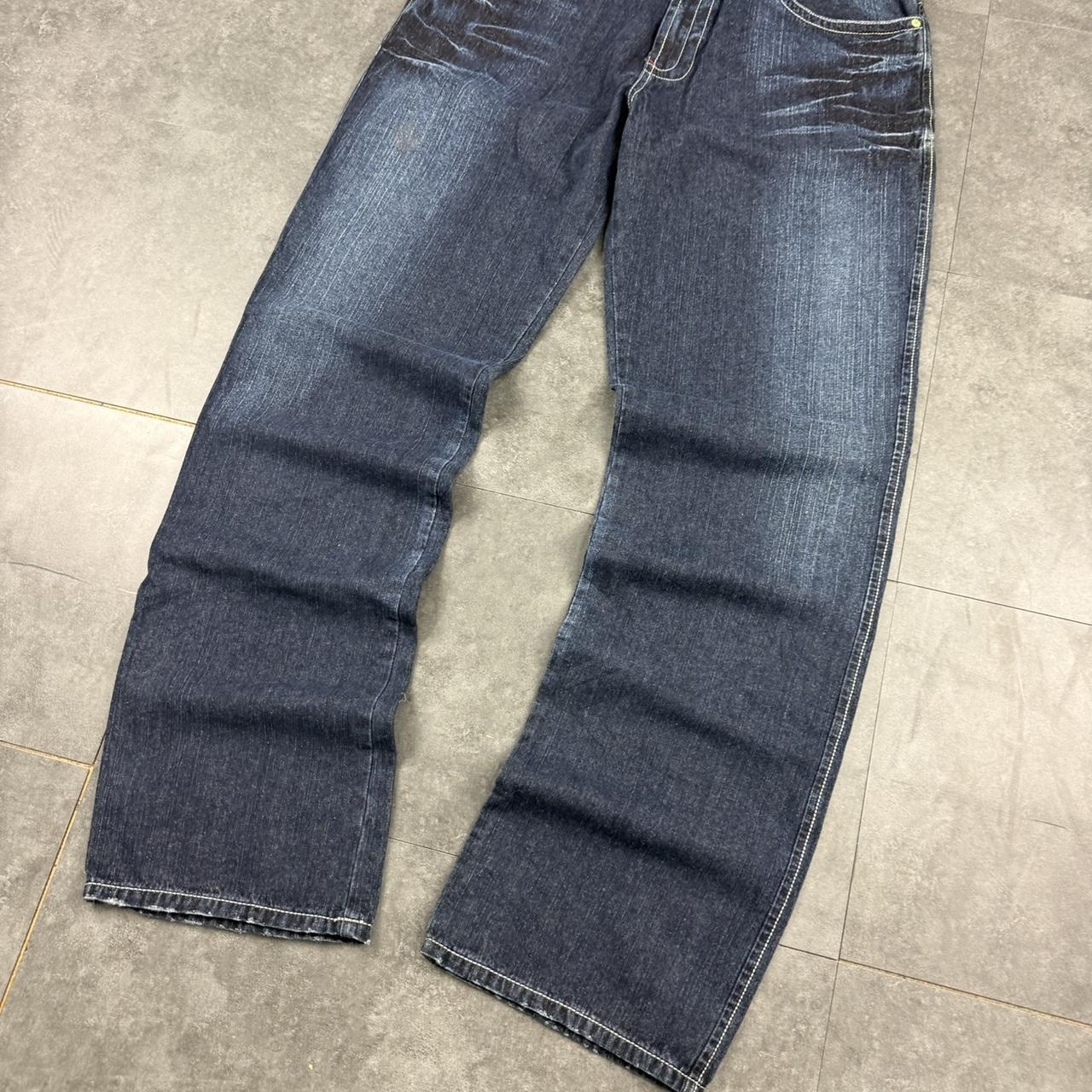 Gravity Force Y2K 2000s HipHop grunge Japanese embroidery baggy jeans