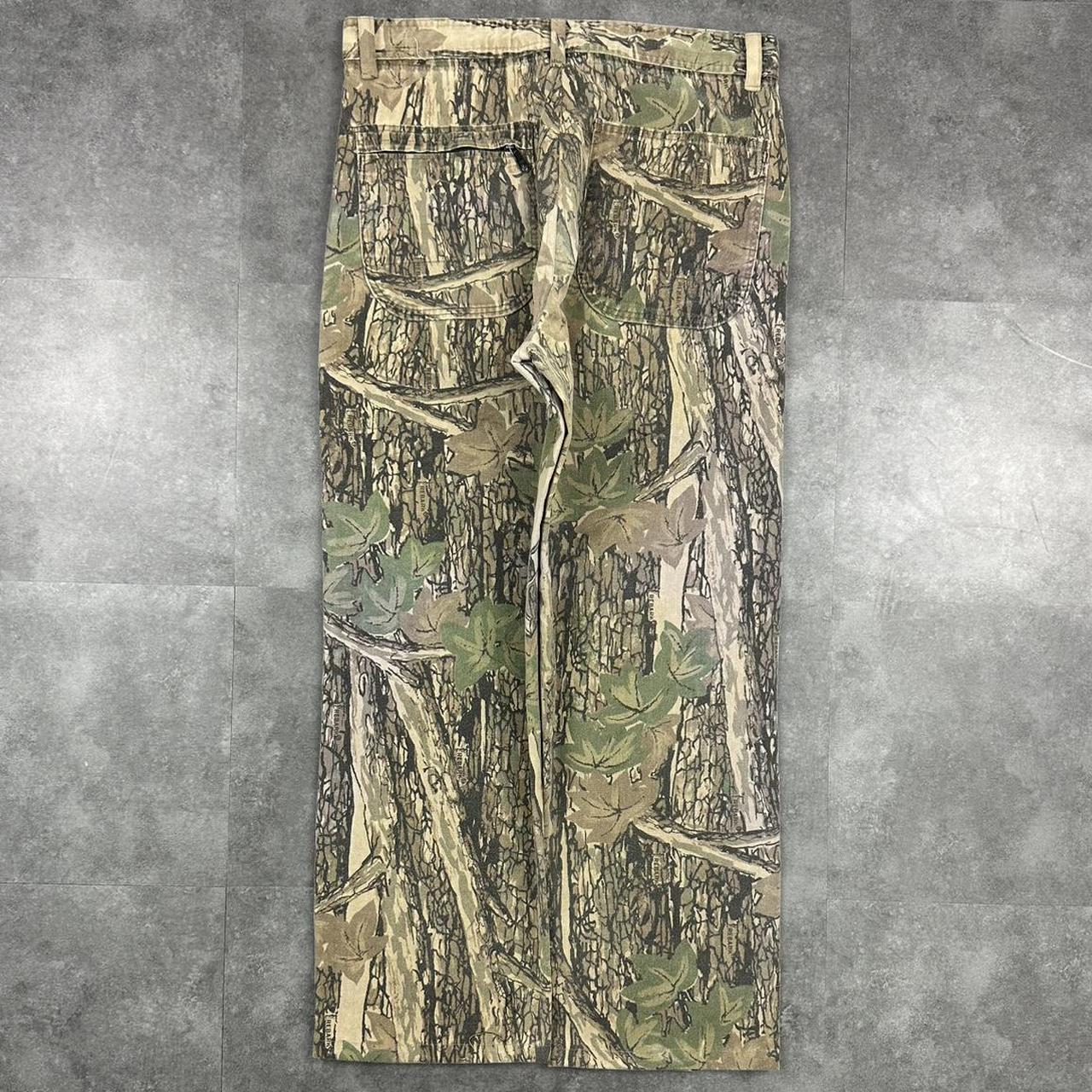 Realtree camo Mossy oak 2000s dungaree workwear cargo trousers