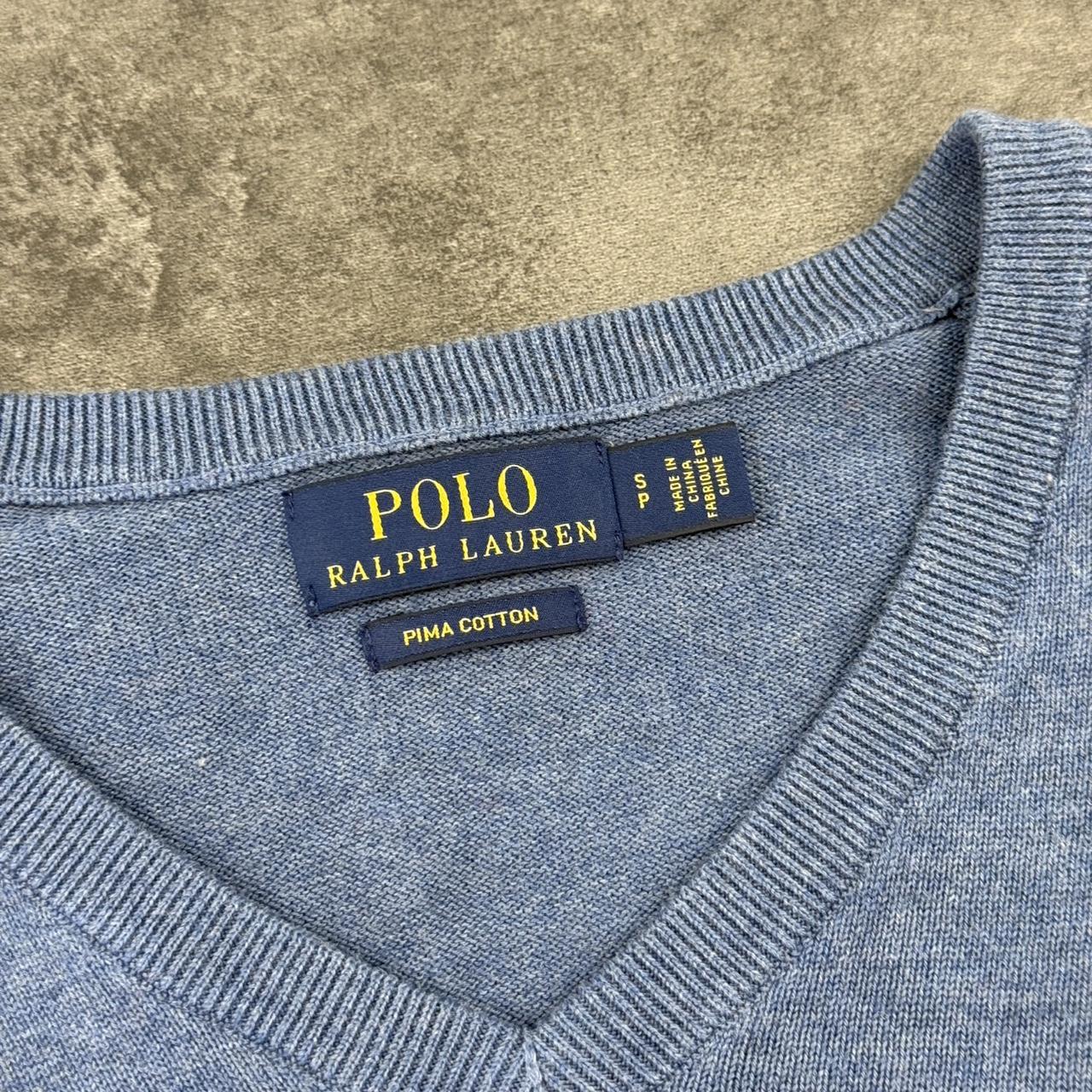 Polo Ralph Lauren 90s V neck knit jumper