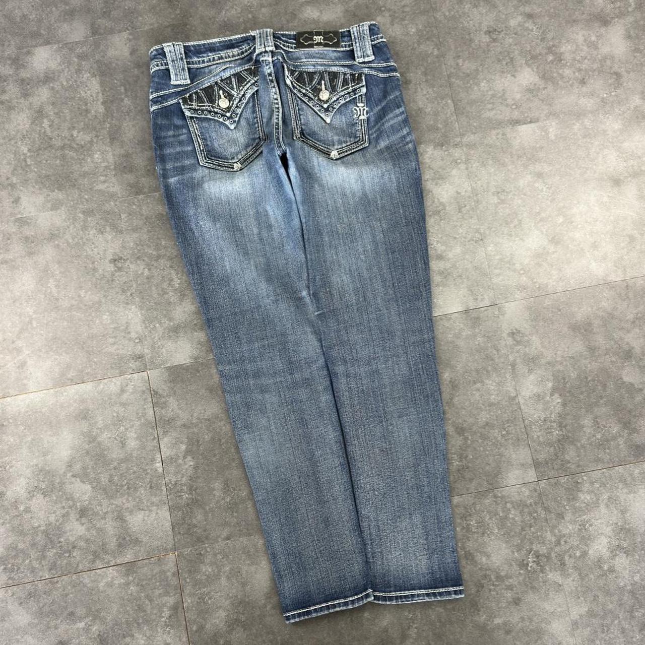 Miss Me straight relaxed skinny fit jeans