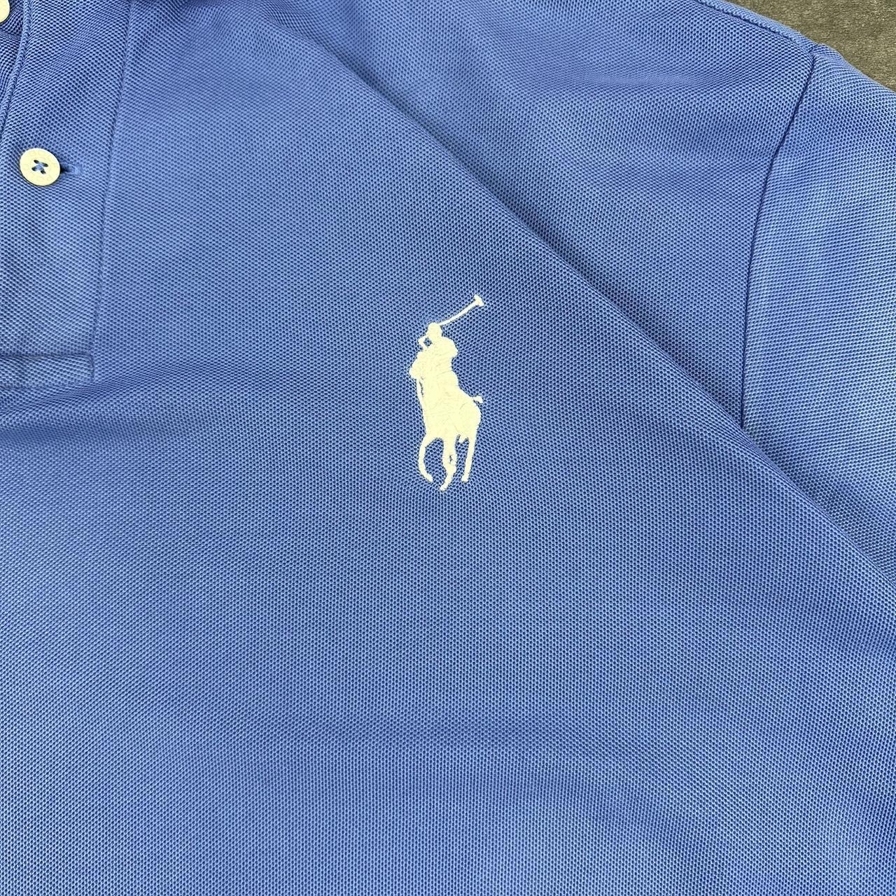Polo Ralph Lauren 2000s Cheif Keef embroidered logo collared golf T shirt