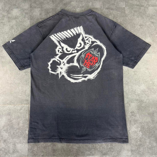 Bad Boy Club 2000s grunge bart style Logo design graphic T shirt