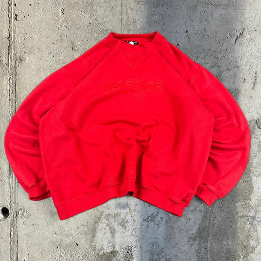 Naf Naf 90s vintage embroidered logo sweatshirt