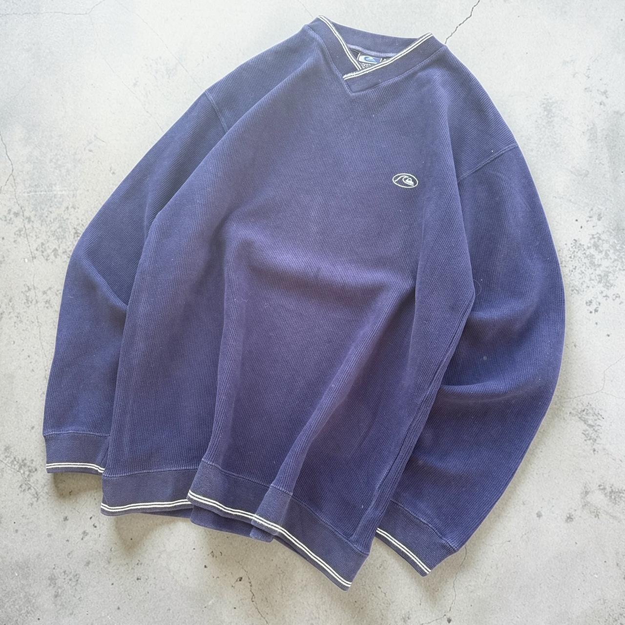 Quiksilver Chord Vintage Y2K Surfwear 2000s spellout sweatshirt
